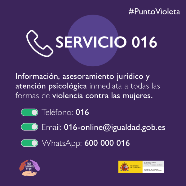 Andalucía inicia 2023 con 1.273 llamadas al teléfono 016, un 18% más que en diciembre